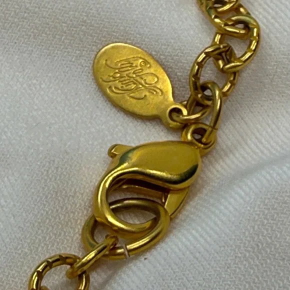 Kirk’s Folly Gold-tone Cherub Pendant Necklace with Crystal Wings - Picture 7 of 7